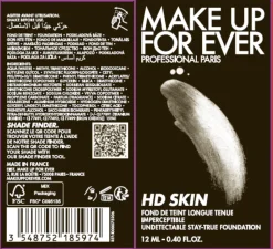 MAKE UP FOR EVER - HD SKIN FOUNDATION