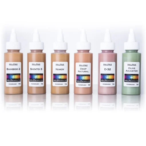 MelPRODUCTS MelPAX Airbrush Kit - Medium Skin Tone