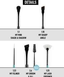 MYKITCO MY COMPLETE EYE BRUSH SET