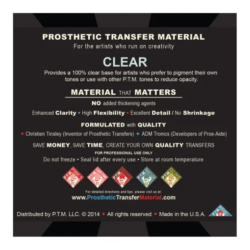 P.T.M. - Prosthetic Transfer Material (Bondo) 8oz