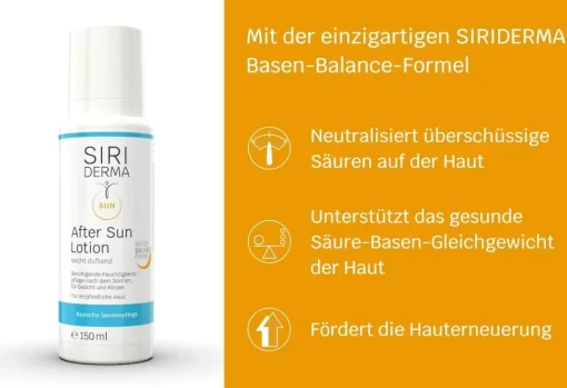 Siriderma After Sun Lotion - 150ml