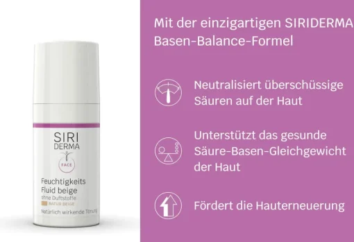 Siriderma Getöntes Feuchtigkeits-Fluid - 15ml