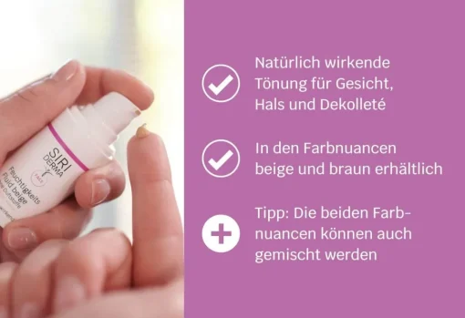 Siriderma Getöntes Feuchtigkeits-Fluid - 15ml