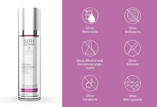 Siriderma Ultimativ Nachtcreme - 50ml