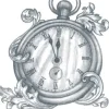 Tattooed Now! Temporary Tattoo - Clock Tattoo