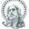 Tattooed Now! Temporary Tattoo - Realistic Jesus Portrait