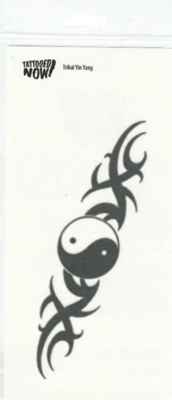 Tattooed Now! Temporary Tattoo - Tribal Yin Yang