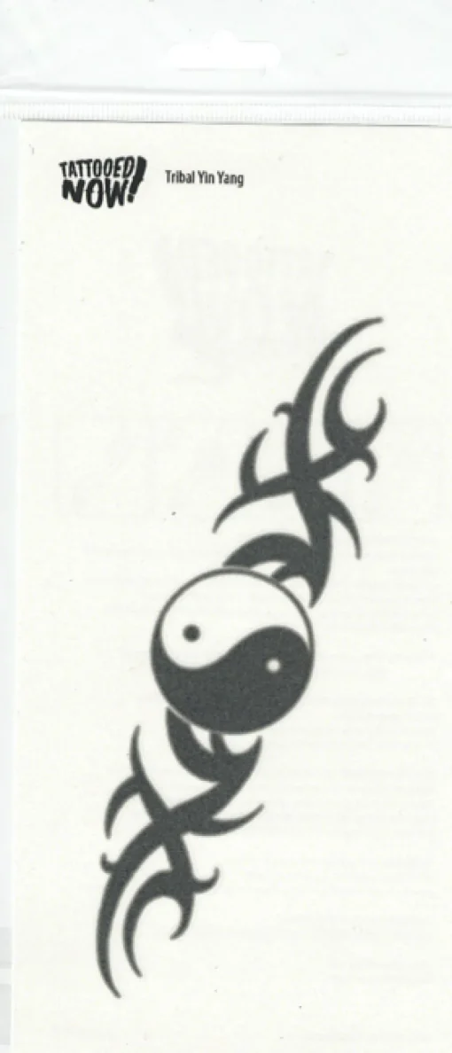 Tattooed Now! Temporary Tattoo - Tribal Yin Yang